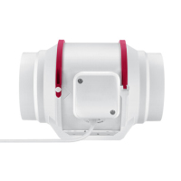 Hittery 管道风机厨房卫生间换气扇 排气扇 增压管道式6寸抽风机 DPT15-50A (单位:台)