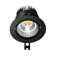 艾克心 COB射灯嵌入式 2.5寸12W 面径9cm 白光6000K 厚度8CM 定制 10个/组(单位:个)货期4天