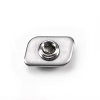 美瑞欧 平开窗滑撑限位片 13.5槽304不锈钢限位块 10个/组(单位:组)