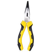 得力(deli) 尖嘴钳 夹持钳 手柄PVC包胶断线钳 8英寸 DL2108(单位:把)