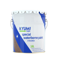 千居美(QIAnJumei) 水性漆 水性金属漆不锈钢铝合金翻新油漆改色防锈油漆涂料 18KG/桶 乳白(单位:桶)