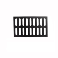 艾克心 球墨铸铁下水道盖板方形地沟阴井盖雨水篦子排水沟盖板 400*500*30 承重2-3吨 5块/组(单位:组)