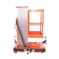 中鼎升降机 移动式铝合金升降机 SJYL0.13-8-I 单柱 不含卸货 (单位:台) 货期12天