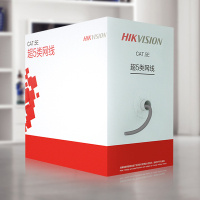 海康威视(HIKVISION)工程级超五类网线CAT5e类非屏蔽网线 DS-1LN5E-S/E 305米/箱(单位:箱)