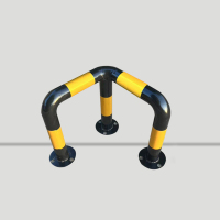 美瑞欧 防撞转角护栏 L型50*300*300*300*2.0 黑底黄膜(单位:个)