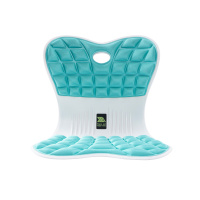 思菲其 护腰靠垫坐垫腰托一体办公室椅子腰垫人体工学椅座垫 推荐60-120斤内使用 活力蓝401#(单位:个)