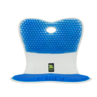 思菲其 护腰靠垫坐垫腰托一体办公室椅子久坐不累神器腰垫人体工学椅座垫 凝胶坐垫 蓝色ZDN01(单位:个)