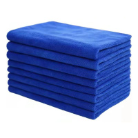 汇特益 纳米毛巾 30*70CM 加厚-蓝色10条装(单位:袋)