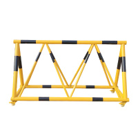 美瑞欧 拒马移动路障单位加油站幼儿园学校门口防冲撞挡人车隔离医院护栏 76管-40管 2.5米 定制(单位:个)