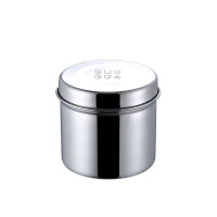 德勒 圆柱型10cm(钢盖) 留样盒 (计价单位:个)