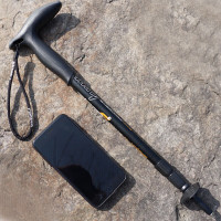 开拓者(Pioneer) 登山杖 狼牙5系 长度49-100cm 黑色 (计价单位:支)