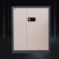 盾将单节矮柜钢制保密柜办公柜文件柜保险柜蓝驼色触屏密码锁 207LT