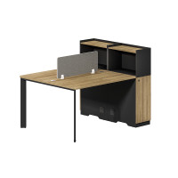 盾将卡位办公家具办公桌总裁桌经理桌 1.5米双人桌