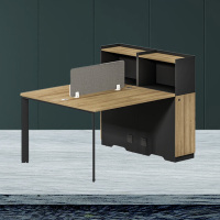 盾将卡位办公家具办公桌总裁桌经理桌 1.7米双人桌