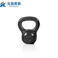 文晨君泰 力量/体能训练器材提壶哑铃 壶铃铸铁烤漆10KG