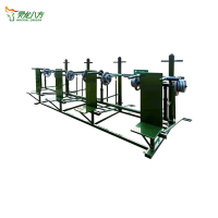 灵龙八方 三角肌组合训练器 坐推组合户外体能训练器(含135kg杠铃片)S-001