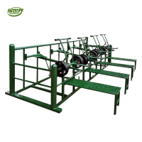 探世界 卧推力量组合训练器 大型体能训练器材力量组合室外器械(含135kg杠铃片)