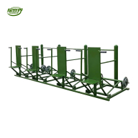 探世界 坐推组合训练器 大型体能训练器材力量组合室外器械(含90kg杠铃片)