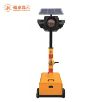 翰卓晶云 一体式红绿灯交通信号灯机动车太阳能可移动交通信号灯 移动信号灯 HZ-WSA1DD系列300型