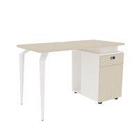 盾将办公桌职员桌简约办公室员工位 1.4米单人位职员台