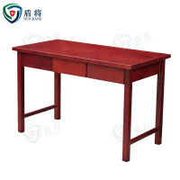 盾将实木办公桌电脑桌学习桌写字桌三抽桌子营具1