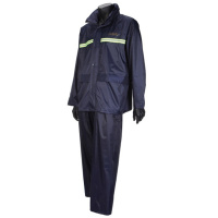 天堂 尼龙绸夜光型双层套装雨衣 N211-7AX XXL 1套/盒 20套/箱