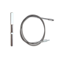 艾克心 马桶疏通器 钢丝弹簧 10mm5米+连接头(含新型自动进给器)(单位:套)