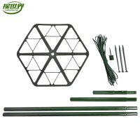 探世界 铝合金伪装网支撑杆 伪装支架伪装网地桩地钉张网器 铝合金1组