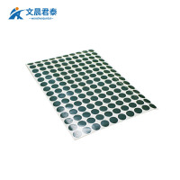 文晨君泰 绿色靶贴 100张 训练贴纸 补贴纸圆形贴 瞄准辅助训练用具单个直径13mm