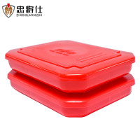 忠将仕 户外保障给养单元便携套餐盒(五格)10个装 PP-02