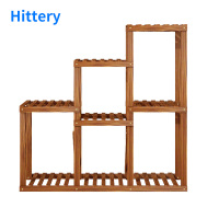 Hittery客厅落地绿萝转角花架阳台花盆架墙角三层卡扣款1000*250*1100mm