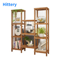 Hittery大花盆花架书房隔断造型室内大型绿萝落地式4+4 1150*290*1400mm