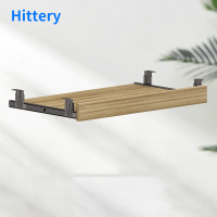 Hittery键盘托架 键盘架托电脑桌键盘托盘键盘悬挂可收纳鼠标手托55CM
