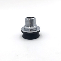 艾克心 小便斗后进水连接头 小便池暗装感应进水供水靠墙铜尾塞 四分牙铜尾塞不带帽(单位:个)