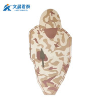 文晨君泰 靶纸训练头靶胸靶身靶打靶靶纸 荒漠迷彩身靶(不带环)100张