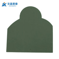 文晨君泰 胸型靶板通用训练靶牌EVA靶板泡沫板打靶器材 50*50*1cm 5块