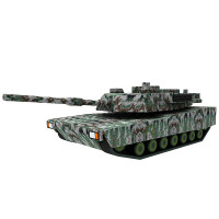 将鹰 充气假目标 训练模拟假目标仿真充气模型 M1A2坦克-丛林数码迷彩