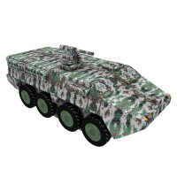 将鹰 充气假目标 训练模拟假目标仿真充气模型 装甲运输车-丛林数码迷彩