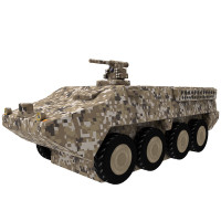 将鹰 充气假目标 训练模拟假目标仿真充气模型 装甲运输车-荒漠数码迷彩