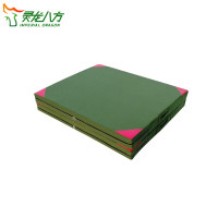 灵龙八方 体操垫训练垫子 仰卧起坐垫跳高垫有机硅布内胆为珍珠棉 折叠款 LLB-TCD01