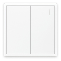 奥托多尔 二位开关面板 10A B5B2/1 二位单极大跷板开关 20个/组(单位:组)