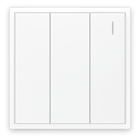 奥托多尔 三位开关面板 10A B5B3/1 三位单极大跷板开关 20个/组(单位:组)