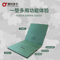 奥托多尔 体操垫 折叠式海绵加厚仰卧起坐空翻垫跳高垫训练垫 200*100*5cm