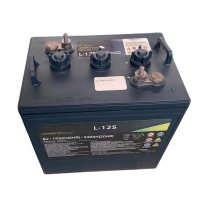 奥托多尔 升降机电池 深循环动力型蓄电池L-125/6V 264*181*245mm 4只/组(单位:组)