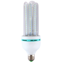 奥托多尔 LED灯泡大功率U型节能灯 玉米灯 E27螺口 4U24W 白光6500K 100个/组(单位:组)货期32天