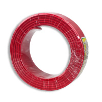 美瑞欧 2.5平方单股硬线 电缆电线 国标铜芯硬线ZC-BV 2.5 100米/卷 红色(单位:卷)