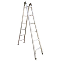 Hittery 加厚人字梯 铝合金关节人字梯子 3M(单位:把)