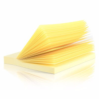得力(deli) 7156 百事贴/粘性便签纸/彩色/留言纸/便利贴 76*76mm 4包/件 5件/组(单位:组)