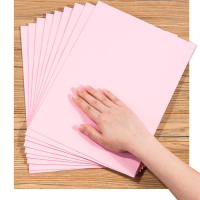 得力(deli) 7788 彩色复印纸80g-A4-500页/包 (浅红) 5包/箱(单位:箱)货期4天