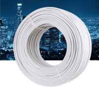 Hittery 扁平硬护套线电力电缆 护套线 国标纯铜电线 BVVB 2*1.5平方硬 100米/卷(单位:卷)